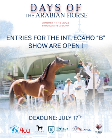 Vichy Inter. B Show: entries are open!